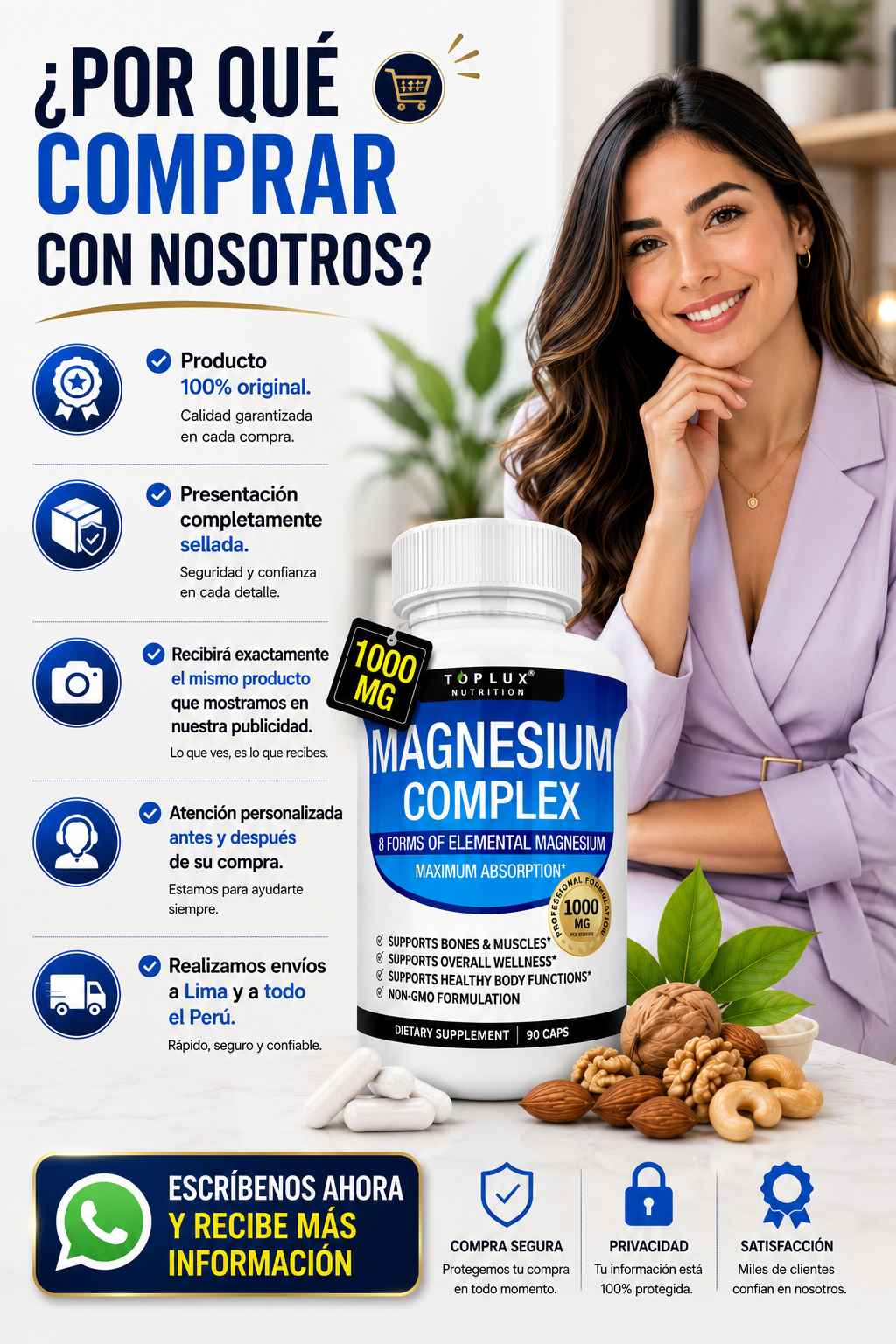 Recupera Tu Bienestar con Magnesium Complex